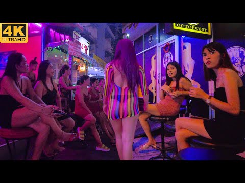 [4K] Pattaya – Soi Buakhao, Chaiyapoon, soi 13/1, Boomerang, Lengkee – April 2024