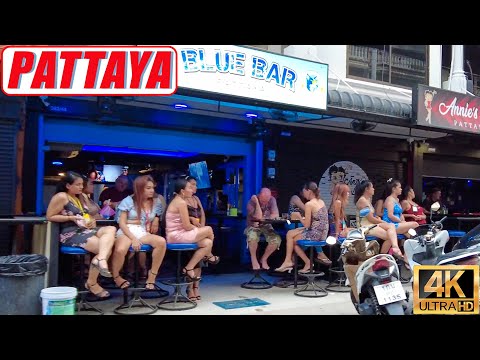[4K] Pattaya Soi Buakhao Walk,  Tree Town, Soi Chaiyapoon, Soi 13/2 , Beach Road