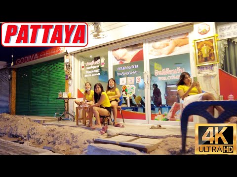 [4K] Pattaya Walk, Pattaya Beach, Soi 6/1, Soi 6 , Soi Buakhao, Soi Honey