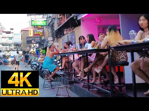 Pattaya 4K Walk Soi BuaKhao, Soi LK METRO, Soi 7, Soi Chaiyapoon. Apr 2023.