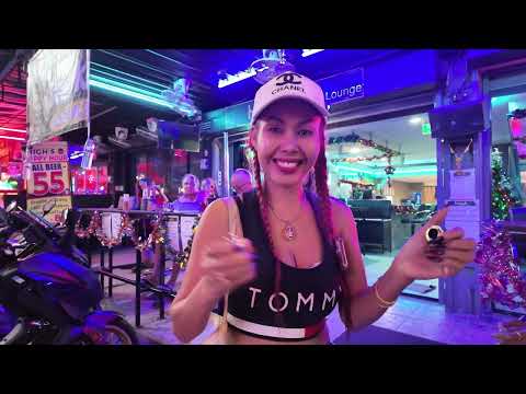 [4K] Pattaya Soi Buakhao, Soi Chaiyapoon Scenes Soi Lengkee Soi Boomerang – December Thailand